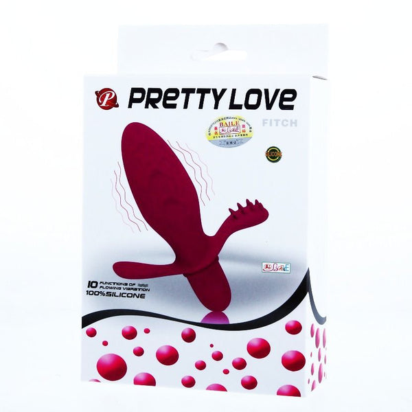 PRETTY LOVE - Flirtation Fitch Minivibrator med Klitorisarm