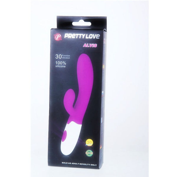 PRETTY LOVE - Alvis Rabbitvibrator med klitorisstimulator