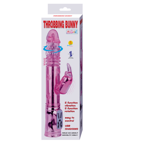 BAILE - Throbbing Bunny Roterende Rabbitvibrator