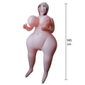 HIDDEN DESIRE - Heavy Heather Oppblåsbar sexdukke 145 cm