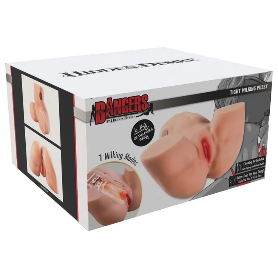 HIDDEN DESIRE - Tight Milking Pussy Rumpe-masturbator 6 kg
