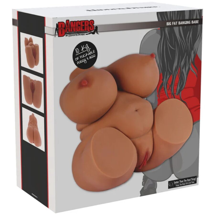 HIDDEN DESIRE - Big Fat Banging Babe Torso-masturbator 10 kg