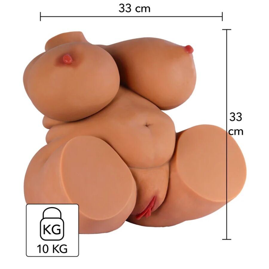 HIDDEN DESIRE - Big Fat Banging Babe Torso-masturbator 10 kg