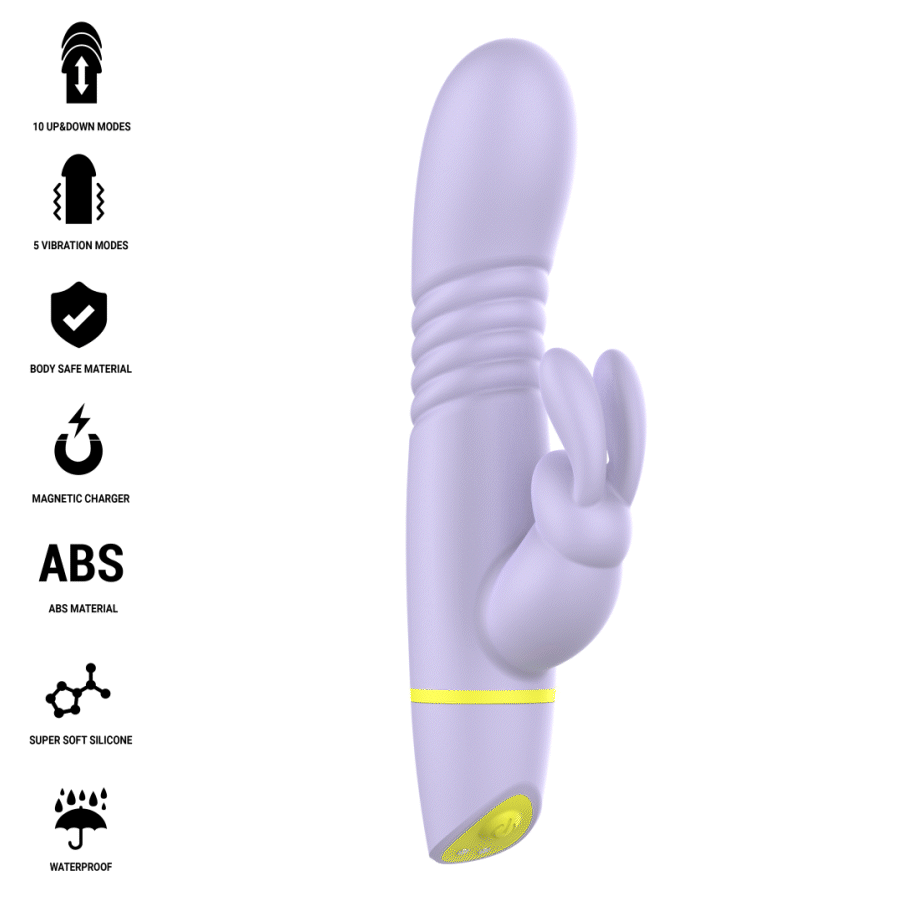 INTENSE - Helen Rabbitvibrator med Støtefunksjon