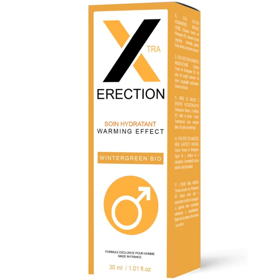 RUF - X Erection Ereksjonskrem med varmeeffekt 30 ml