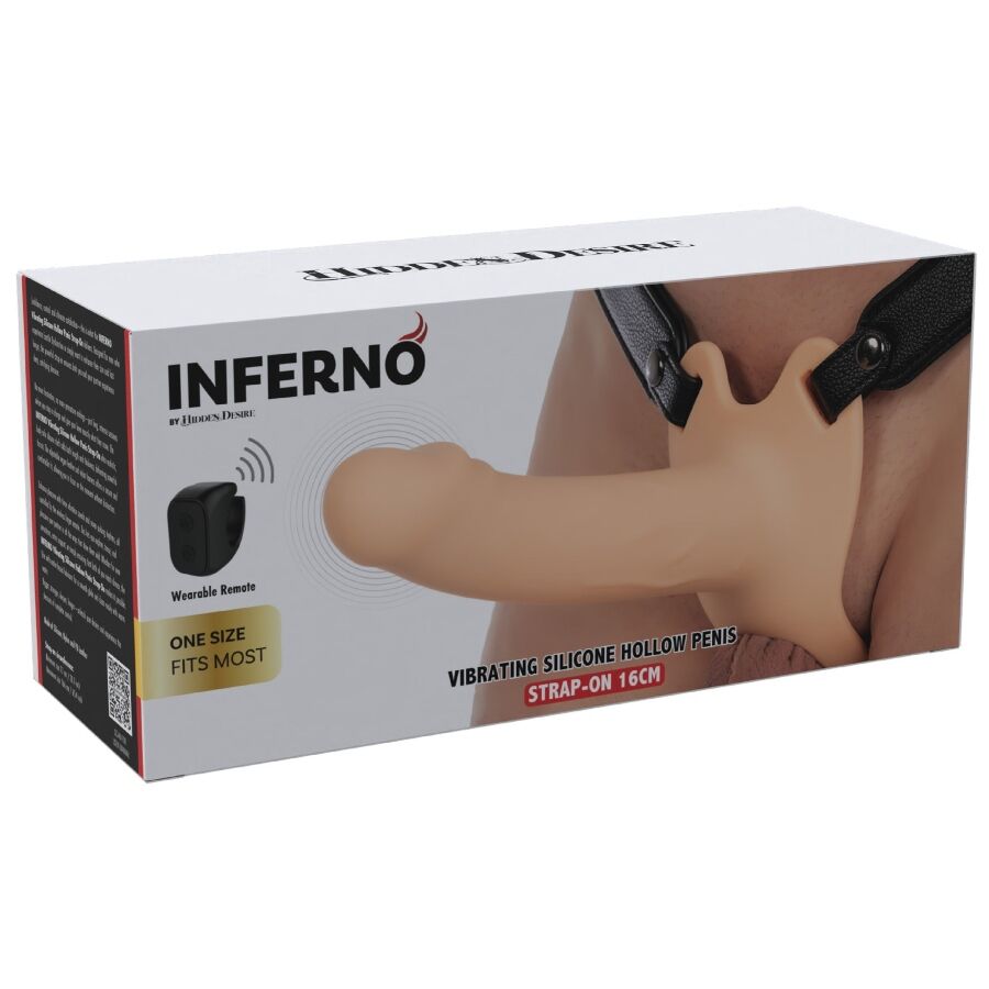 HIDDEN DESIRE - Inferno Hul Strap-on 16 cm