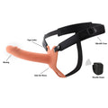 HIDDEN DESIRE - Inferno Vibrerende penissleeve strap-on 18 cm