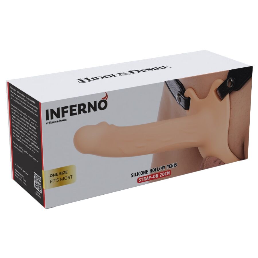 HIDDEN DESIRE - Inferno Hul Strap-on 20 cm