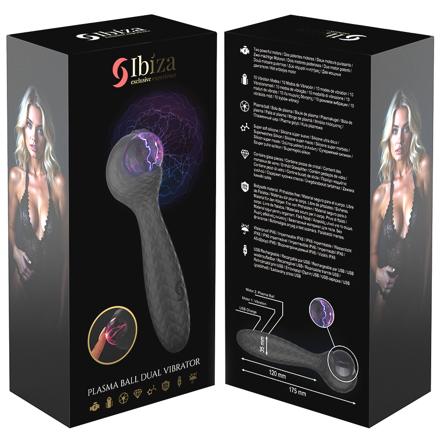 IBIZA - Plasmakule Vibrator og Stimulator
