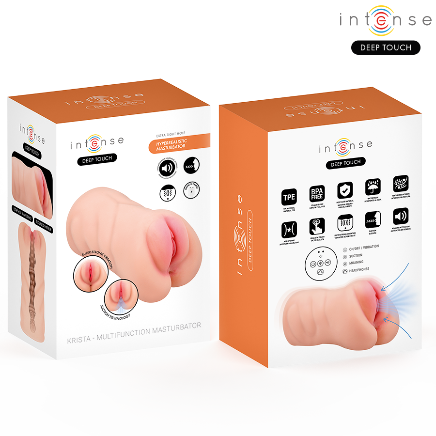 INTENSE DEEP TOUCH - Krista Anal-masturbator 1,2 kg