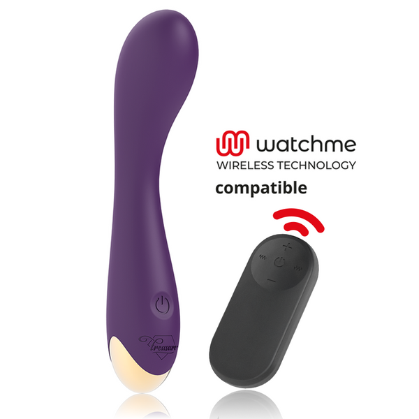 TREASURE - Hansel G-punktsvibrator med WatchMe-fjernkontroll
