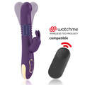 TREASURE - Bastian Rabbit Up & Down Rotator & Vibrator med WatchMe-fjernkontroll