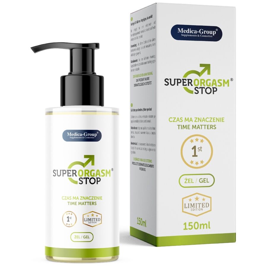 MEDICA GROUP - Super Orgasm Stop Forsinkende Intimgel for menn 150 ml
