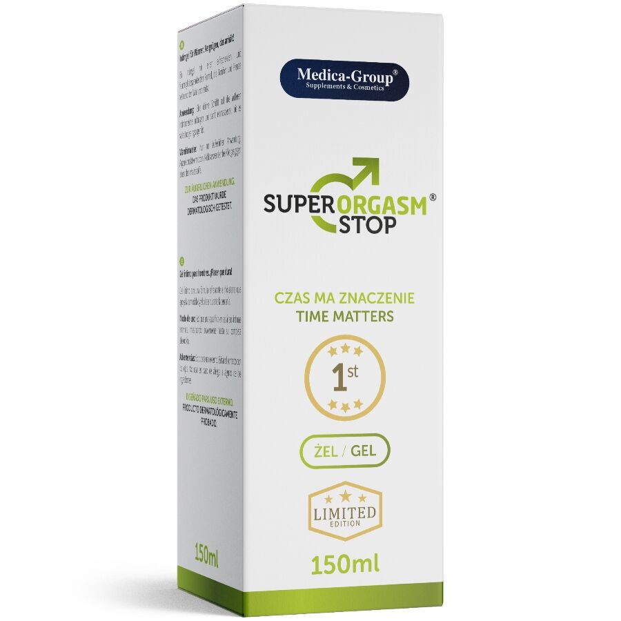 MEDICA GROUP - Super Orgasm Stop Forsinkende Intimgel for menn 150 ml
