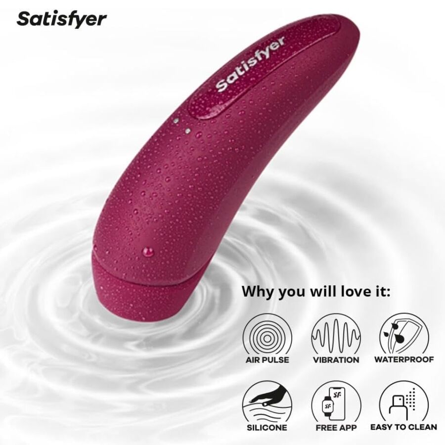 SATISFYER - Curvy 1+ Klitorisstimulator