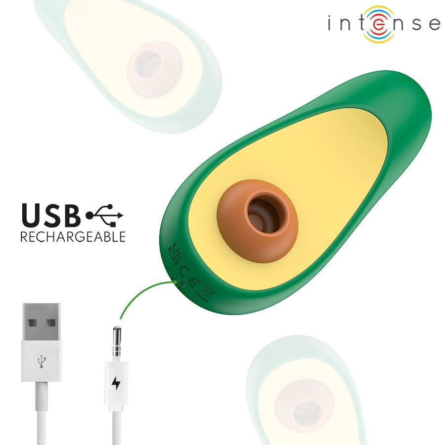 INTENSE - Waki Klitorisstimulator med sug Avokado