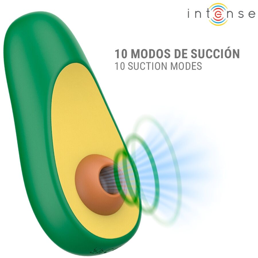INTENSE - Waki Klitorisstimulator med sug Avokado