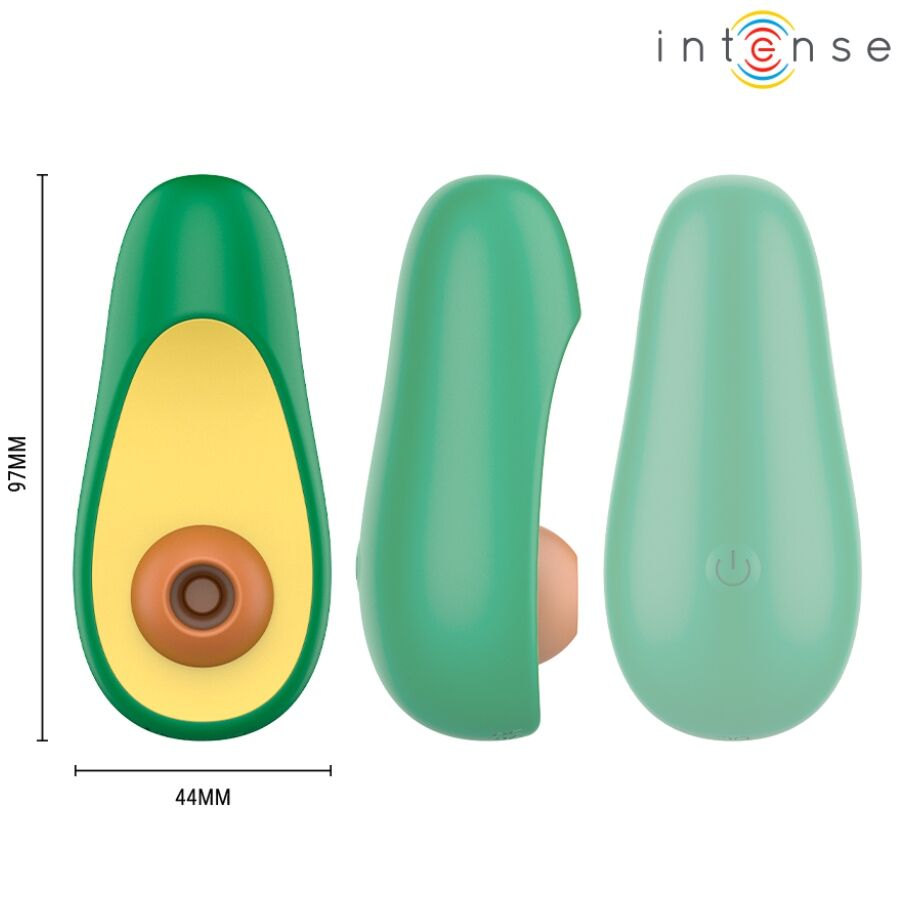 INTENSE - Waki Klitorisstimulator med sug Avokado
