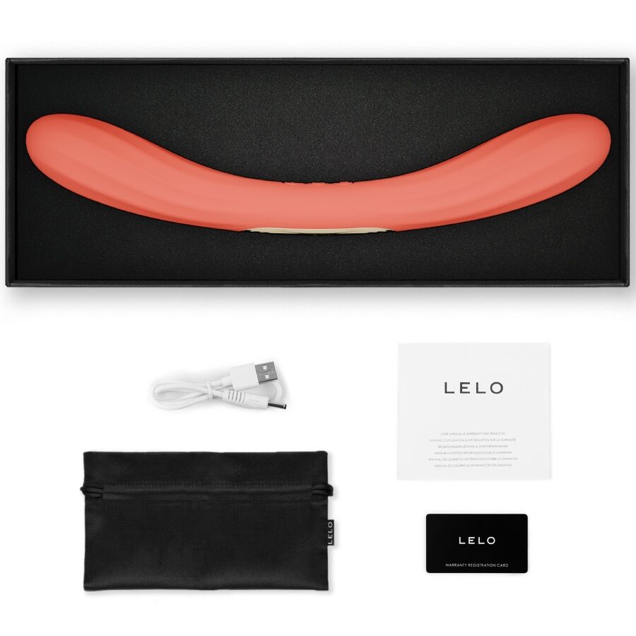 LELO - Boomerang Dobbeltvibrator Korallrød