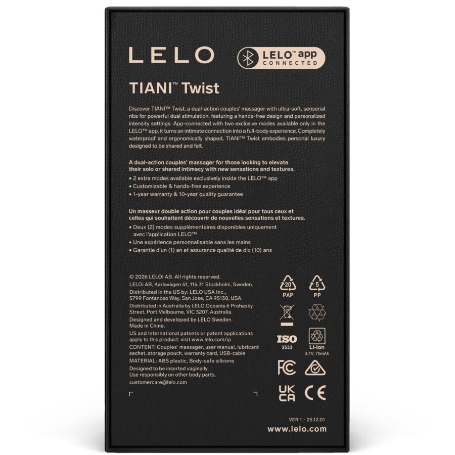 LELO - Tiani Twist Parvibrator Foam