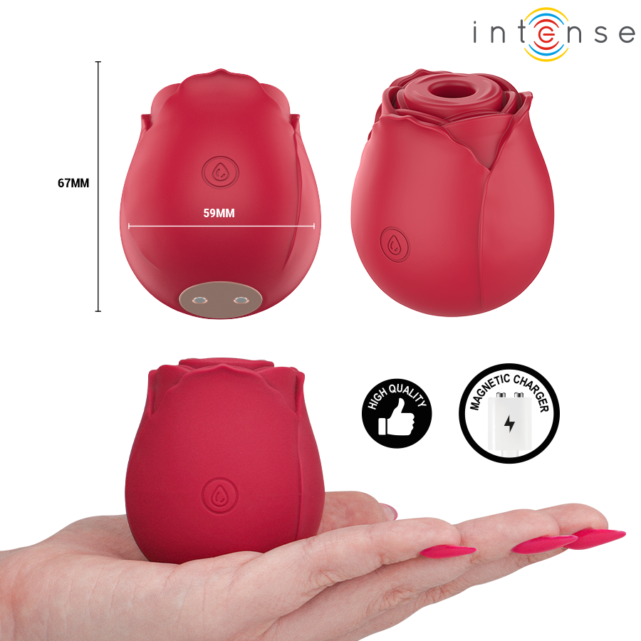 INTENSE - Camellia Klitorisstimulator med sug Rose