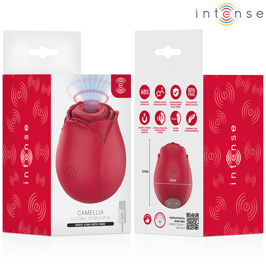 INTENSE - Camellia Klitorisstimulator med sug Rose