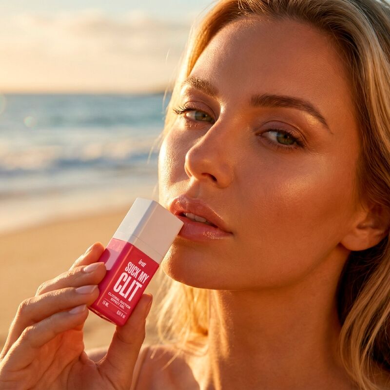 INTT - Suck My Clit Sugeeffekt-gel Villjordbær 15 ml