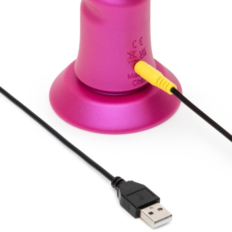 ROMP - Jiggle Støtende Vibrator med Sugekopp