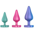 ROMP - Luster Analtreningssett S/M/L med blomsterbase