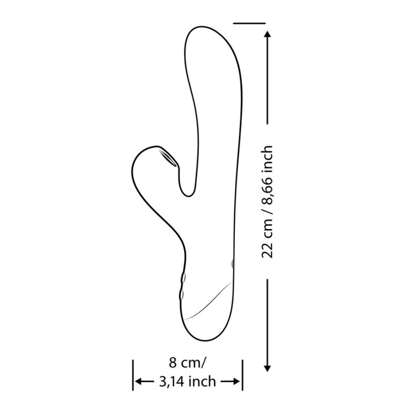 ROMP - Pulse Lufttrykk-klitorisstimulator Elektrisk