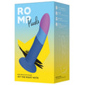 ROMP - Piccolo Silikondildo med Sugekopp Trefarget 14 cm