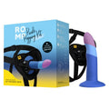 ROMP - Piccolo Seletøy + Silikondildo med Sugekopp Trefarget 14 cm