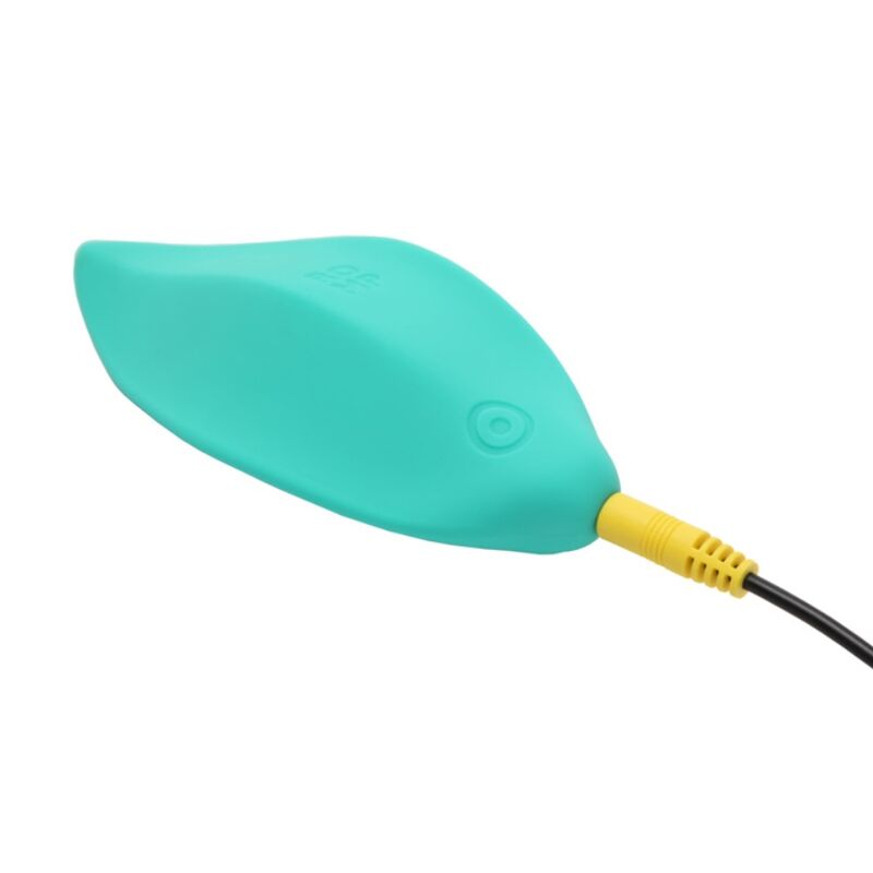 ROMP - Wave Vibrator klitorisstimulator ergonomisk form Aquagrønn