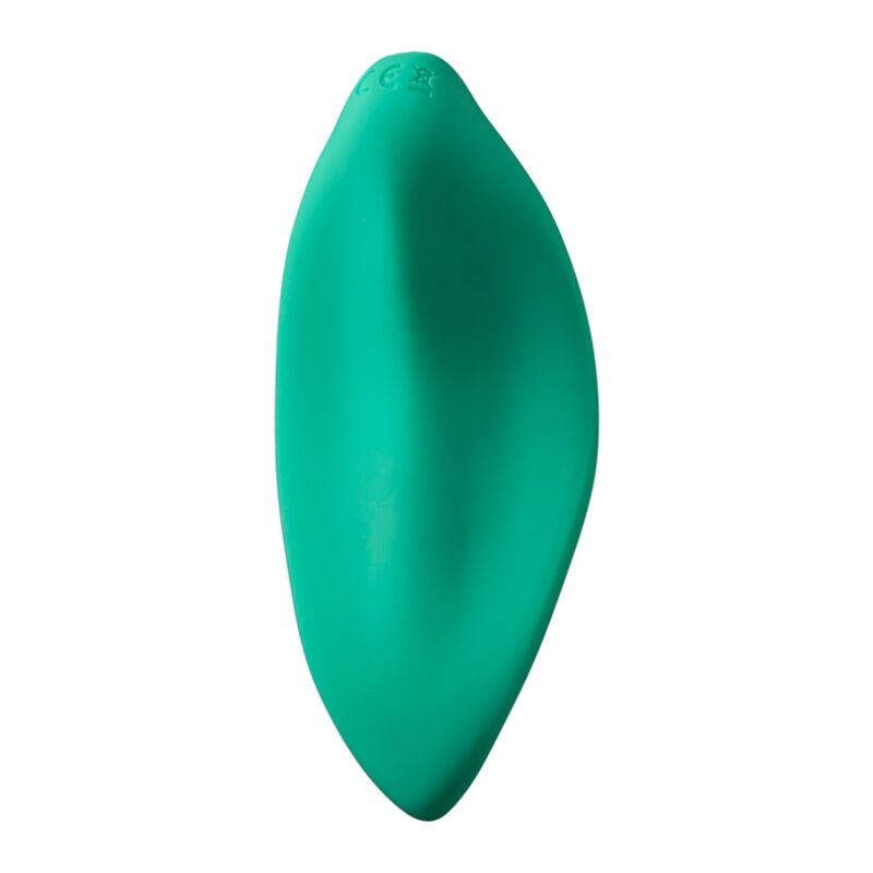 ROMP - Wave Vibrator klitorisstimulator ergonomisk form Aquagrønn