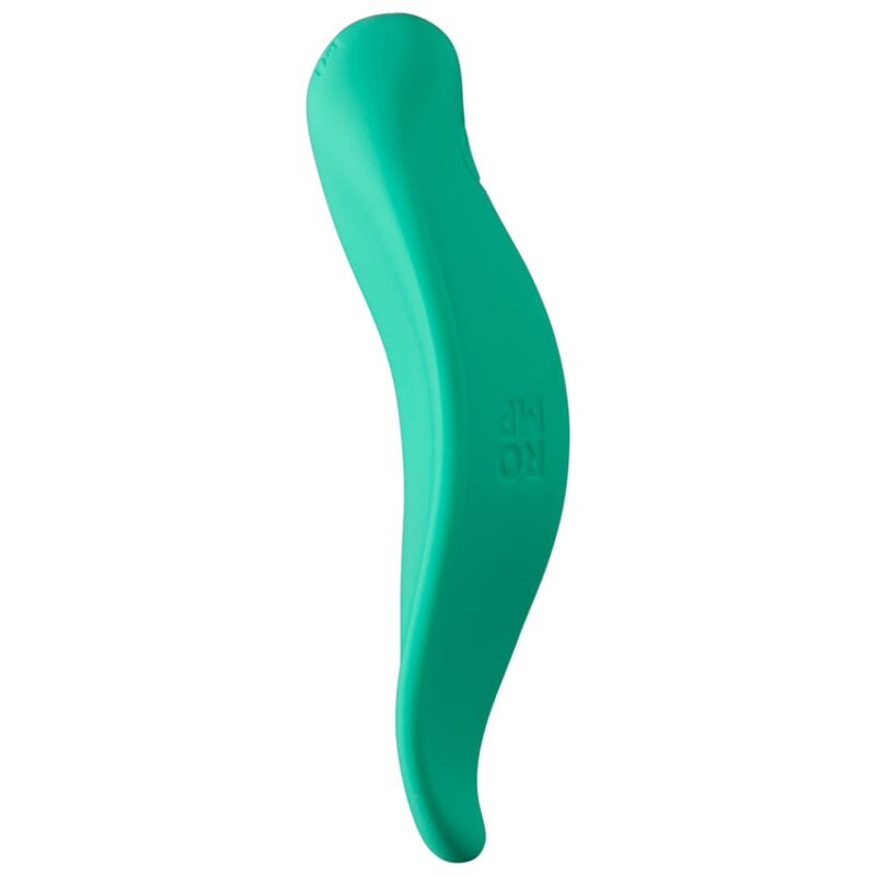 ROMP - Wave Vibrator klitorisstimulator ergonomisk form Aquagrønn