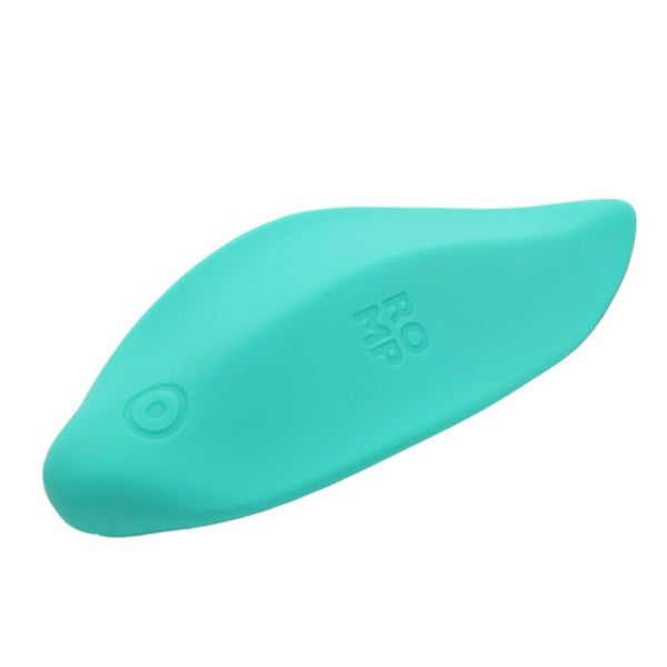 ROMP - Wave Vibrator klitorisstimulator ergonomisk form Aquagrønn
