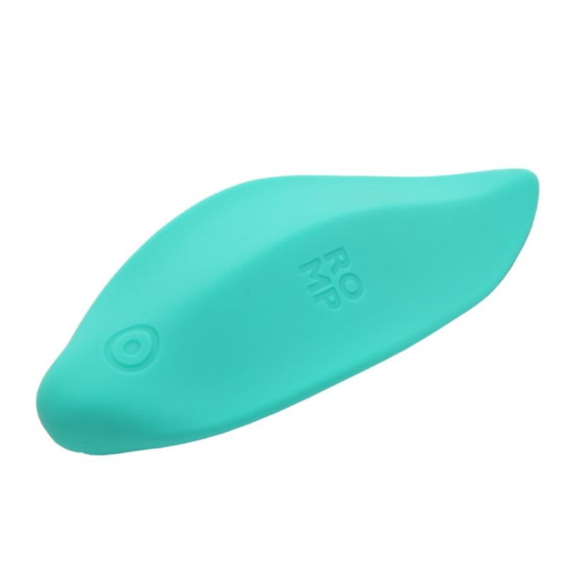 ROMP - Wave Vibrator klitorisstimulator ergonomisk form Aquagrønn