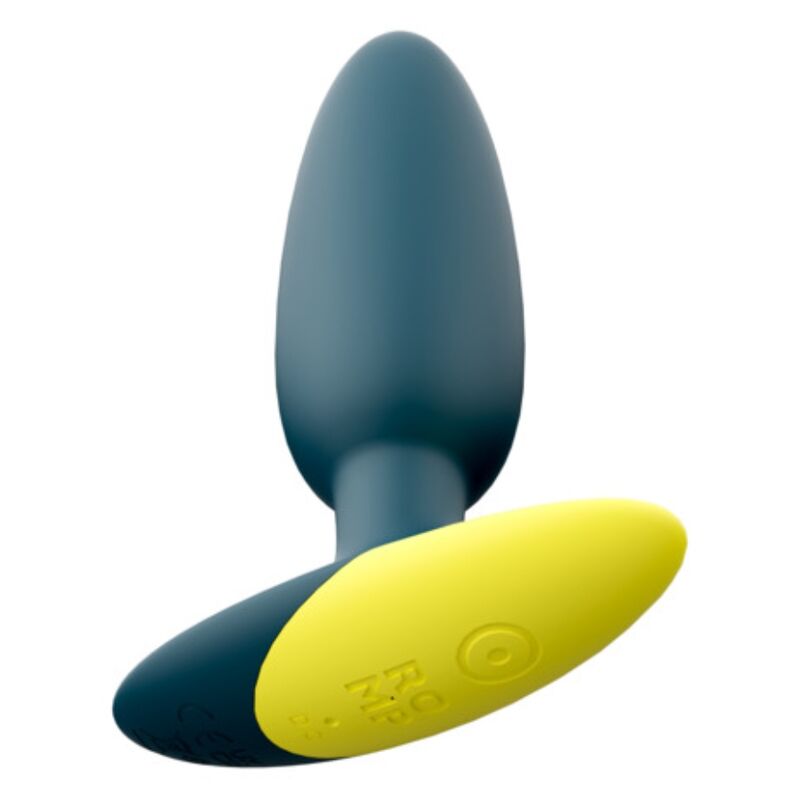 ROMP - Bass Vibrerende Analplugg Grønn 10 cm