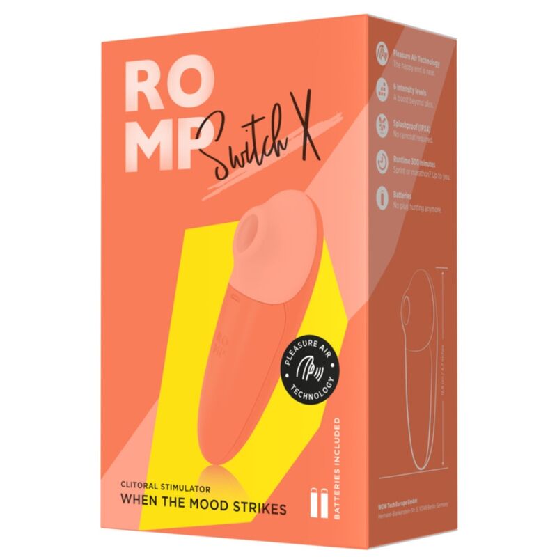 ROMP - Switch X klitorisstimulator 6 nivåer