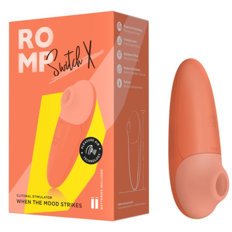ROMP - Switch X klitorisstimulator 6 nivåer
