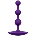 ROMP - Amp Fleksible Silikon Analkuler Lilla 13,5 cm