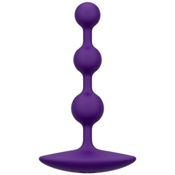 ROMP - Amp Fleksible Silikon Analkuler Lilla 13,5 cm