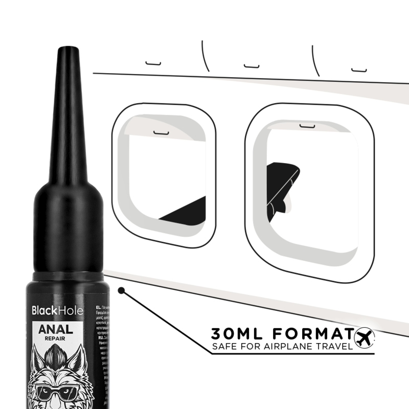 BLACK HOLE - Anal Glidemiddel med Applikator S 30 ml