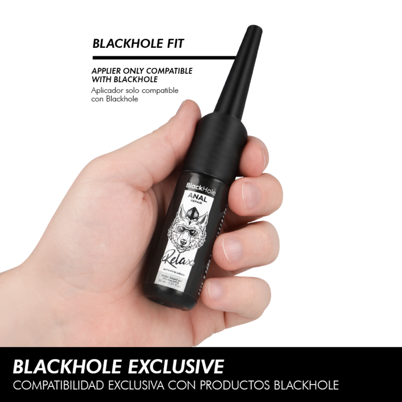 BLACK HOLE - Anal Glidemiddel med Applikator S 30 ml