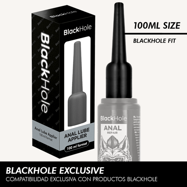BLACK HOLE - Anal Glidemiddel med Applikator L 100 ml