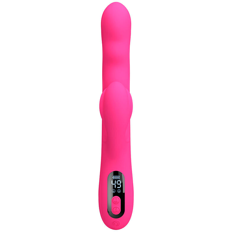 PRETTY LOVE - Winters Multifunksjons rabbitvibrator med LED