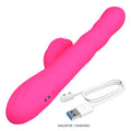 PRETTY LOVE - Winters Multifunksjons rabbitvibrator med LED