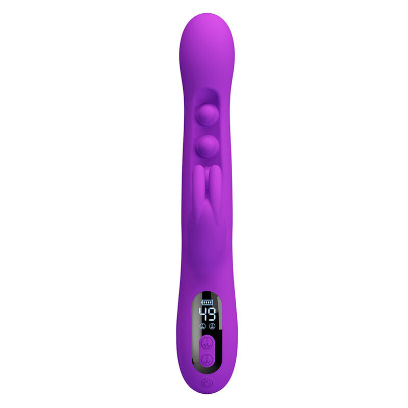 PRETTY LOVE - Sabien Rabbitvibrator med tapping & lilla LED