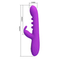 PRETTY LOVE - Sabien Rabbitvibrator med tapping & lilla LED