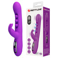 PRETTY LOVE - Sabien Rabbitvibrator med tapping & lilla LED